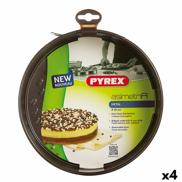 Stampo da Forno Pyrex Asimetria Rotondo 4 Unità 20 cm