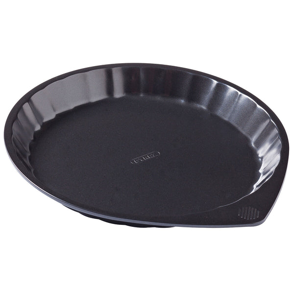 Stampo da Forno Pyrex Magic Rotondo Nero Piano Ø 30 cm (6 Unità)