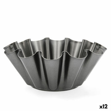 Stampo per Budino Quid Sweet Grey Nero 23 x 9 cm (12 Unità)