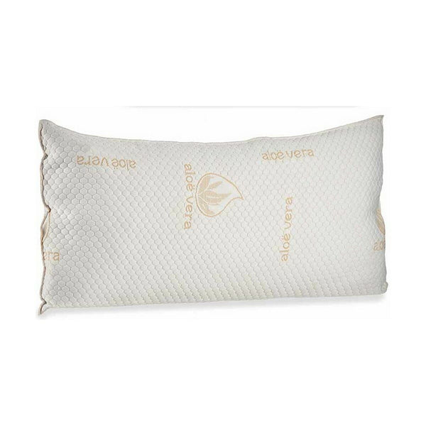 Cuscino ALOE 90 x 18 x 40 cm Bianco (8 Unità)