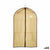 Porta abiti 60 x 100 cm Beige Poliestere polipropilene (24 Unità)