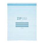 Set di Sacchetti Riutilizzabili per Alimenti ziplock 30 x 40 cm Azzurro Polietilene 7 L (12 Unità)