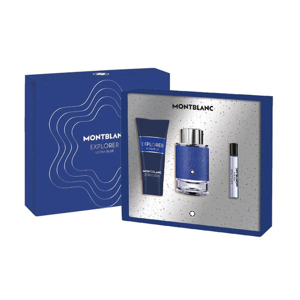 Set mit Herrenparfüm Montblanc Explorer Ultra Blue 3 Stücke