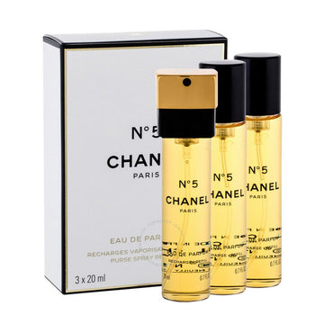 Set mit Damenparfüm Chanel Twist & Spray Nº 5 3 Stücke