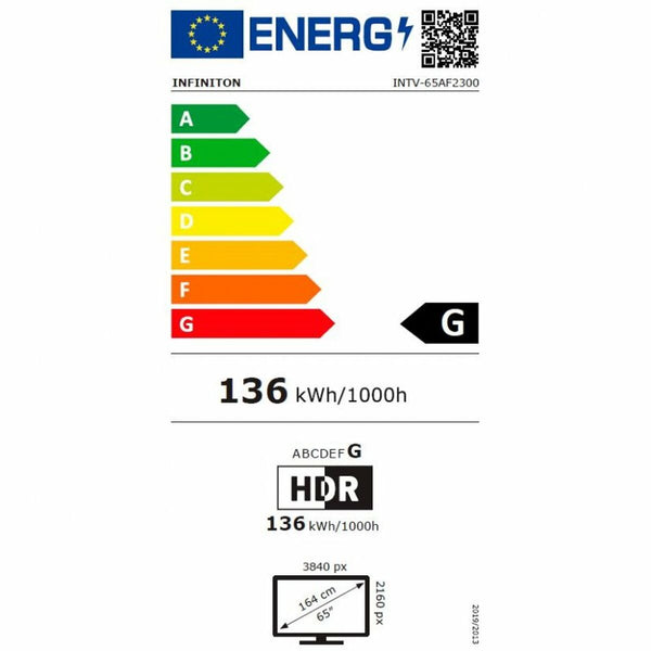 Smart TV Infiniton INTV-65AF2300 65" 4K Ultra HD