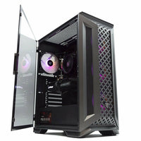 PC da Tavolo PcCom Silver 500 GB SSD AMD Ryzen 5 5500U NVIDIA GeForce RTX 3050