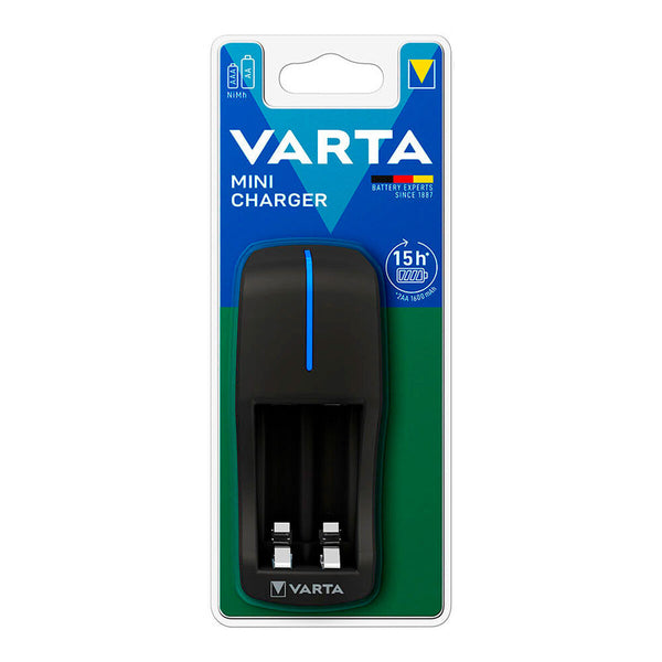 Caricabatterie Varta 57646101401 Mini 2 Batterie AA/AAA