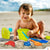 Strandspielzeuge-Set Colorbaby Polypropylen (18 Stück)