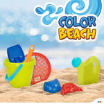 Strandspielzeuge-Set Colorbaby Polypropylen (18 Stück)