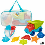 Strandspielzeuge-Set Colorbaby Polypropylen (8 Stück)