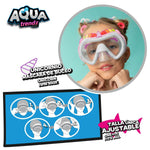 Set pistola ad acqua e maschera subacquea Eolo Unicorno 14,5 x 10 x 6,5 cm (4 Unità)