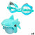 Pistola ad Acqua Eolo Shark 13,5 x 5,5 x 3 cm (6 Unità)