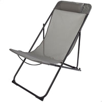 Amaca pieghevole Aktive Grigio 52 x 87 x 77 cm (4 Unità)