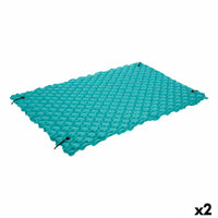 Aufblasbare Schwimmhilfe Intex türkis Decke 290 x 213 cm (2 Stück)