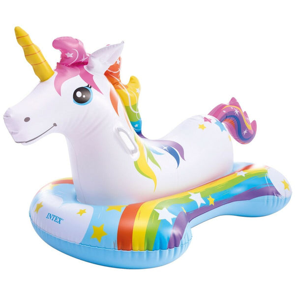 Figura Gonfiabile per Piscina Intex Unicorno 163 x 82 x 86 cm (6 Unità)