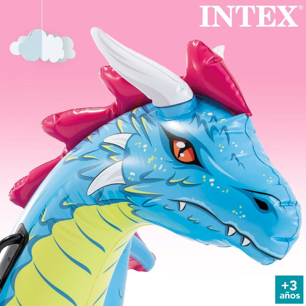 Figura Gonfiabile per Piscina Intex Drago 201 x 95,5 x 191 cm (4 Unità)