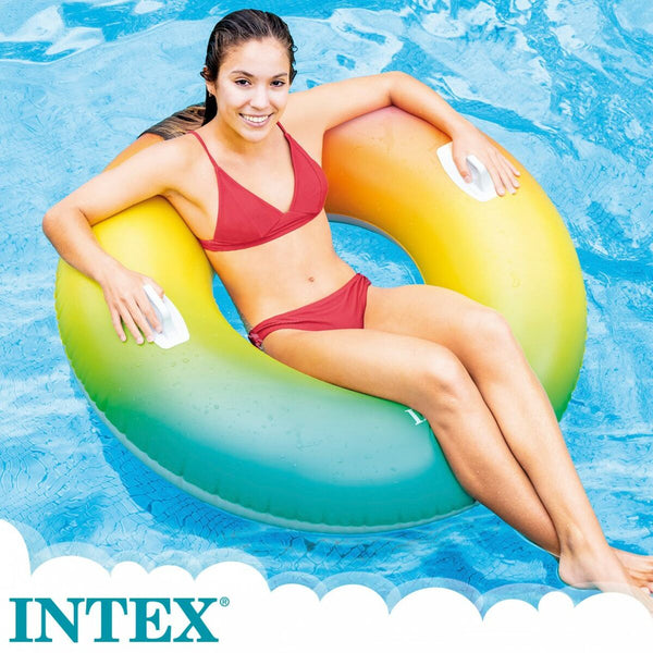 Aufblasbares Rad Intex Verblasster Effekt Ø 122 cm (6 Stück)