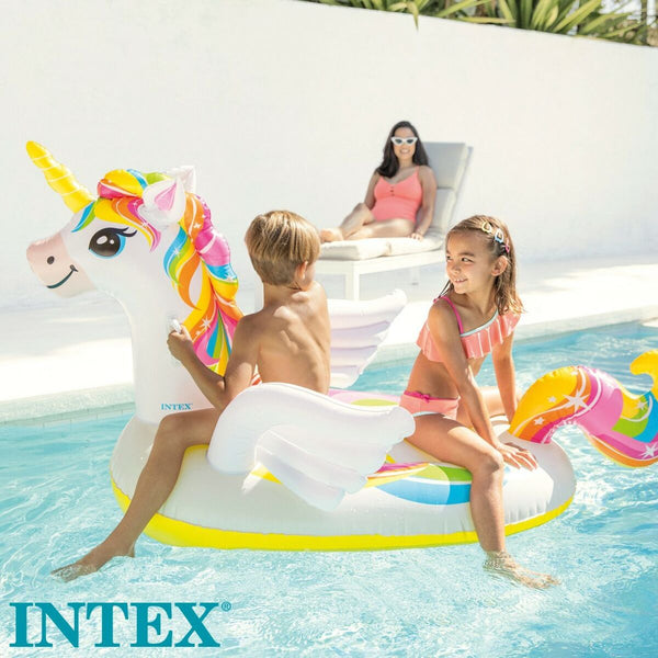 Einhorn Luftmatratze Intex 201 x 97 x 140 cm (4 Stück)