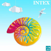 Materassino Gonfiabile Intex Conchiglia 15,7 x 25 x 12,7 cm (4 Unità)