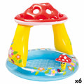 Piscina Gonfiabile per Bambini Intex Tenda Funghi Champignon 102 x 89 x 102 cm 45 L (6 Unità)