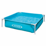 Piscina per bambini Intex Mini Frame Azzurro Quadrato 342 L 122 x 30 x 122 cm (3 Unità)