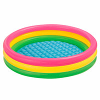 Piscina Gonfiabile per Bambini Intex Sunset Anelli 147 x 33 x 147 cm 275 L (6 Unità)