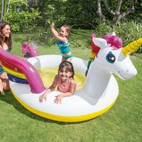 Piscina Gonfiabile per Bambini Intex Unicorno 27,2 x 10,4 x 19,3 cm 151 L (4 Unità)