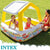 Piscina Gonfiabile per Bambini Intex Tenda 157 x 122 x 157 cm 295 L (3 Unità)