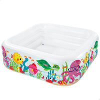 Piscina Gonfiabile per Bambini Intex Acquario 340 L 159 x 50 x 159 cm (3 Unità)