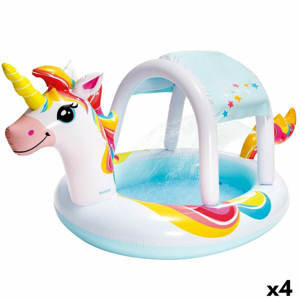 Piscina Gonfiabile per Bambini Intex Unicorno 254 x 109 x 132 cm 130 L (4 Unità)