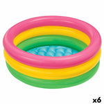 Piscina Gonfiabile per Bambini Intex Sunset Anelli 86 x 25 x 86 cm 68 L (6 Unità)