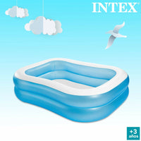 Piscina Gonfiabile Intex Azzurro Bianco 203 x 48 x 152 cm 540 L (3 Unità)