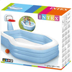 Piscina Gonfiabile Intex Cestello da Basket 188 x 135 x 257 cm 628 L (2 Unità)