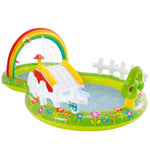 Piscina Gonfiabile per Bambini Intex 450 L 54 kg Giardino Parco giochi 180 x 104 x 290 cm (2 Unità)