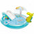 Piscina Gonfiabile per Bambini Intex Coccodrillo Parco giochi 201 x 84 x 17 cm (3 Unità)