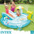 Piscina Gonfiabile per Bambini Intex Coccodrillo Parco giochi 201 x 84 x 17 cm (3 Unità)