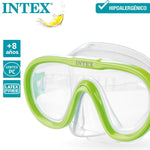 Maschera da Snorkel Intex Sea Scan Viola (12 Unità)