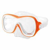 Maschera da Snorkel Intex Wave Rider Azzurro (12 Unità)