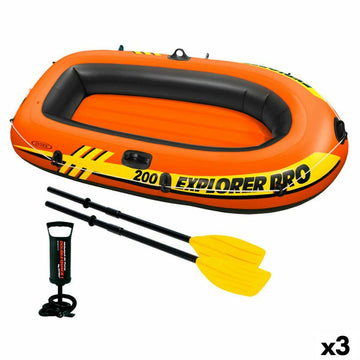 Barca Gonfiabile Intex Explorer Pro 200 196 x 33 x 102 cm