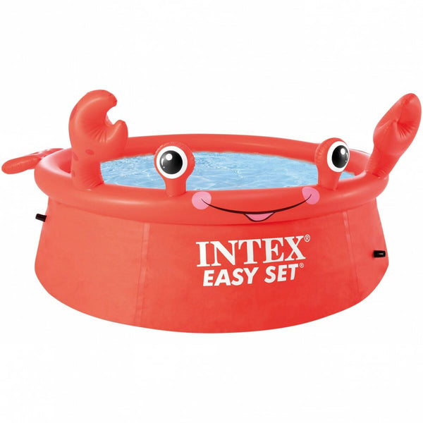 Piscina Gonfiabile per Bambini Intex Easy Set Rosso Granchio 880 L 183 x 51 x 183 cm (2 Unità)