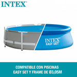 Copertura per piscina Intex 29021 EASY SET/METAL FRAME 290 x 290 cm Azzurro