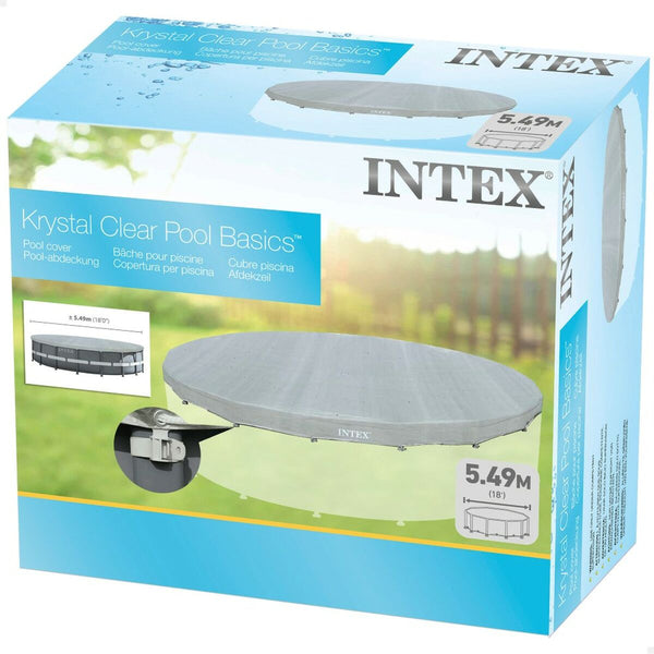 Poolabdeckung Intex 28041 ULTRA FRAME 549 x 25 x 549 cm