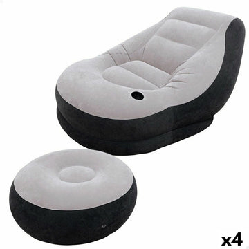 Poltrona Gonfiabile Intex ULTRA LOUNGE 99 x 76 x 130 cm (4 Unità)