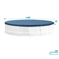 Poolabdeckung   Intex 28030E         305 x 25 x 305 cm