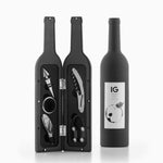 Astuccio a Bottiglia per Utensili Vino InnovaGoods IG114260 5 Pezzi