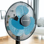 Tischventilator InnovaGoods Ø 30 cm 35W Schwarz Blau