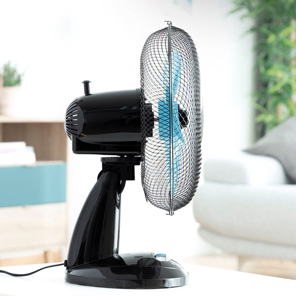 Tischventilator InnovaGoods Ø 30 cm 35W Schwarz Blau