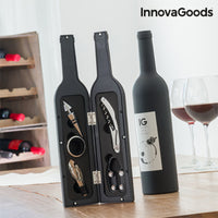 Wein-Zubehörset in Flaschenoptik InnovaGoods IG114260 Edelstahl (Restauriert A)