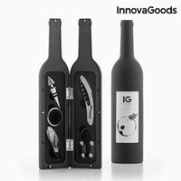 Wein-Zubehörset in Flaschenoptik InnovaGoods IG114260 Edelstahl (Restauriert A)