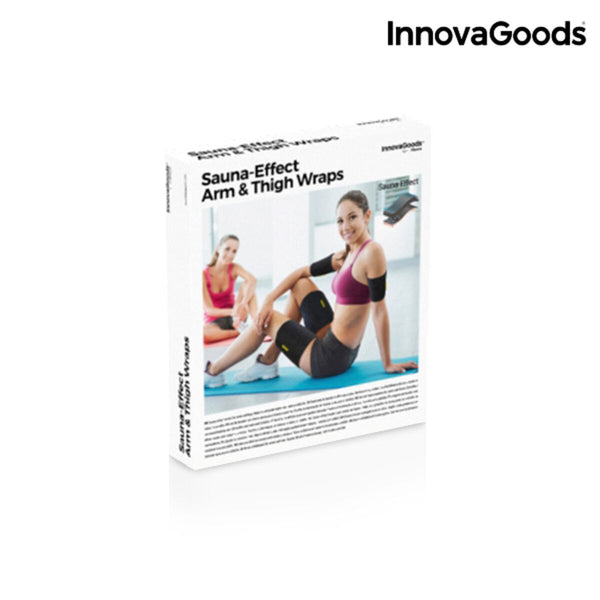 Elastisches Band für Fitness InnovaGoods IG813635 Schwarz (Restauriert A)